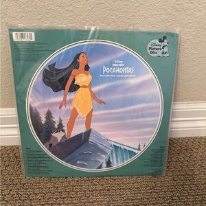 Disney Pocahontas Picture Disc Wall Art - Blue and Green